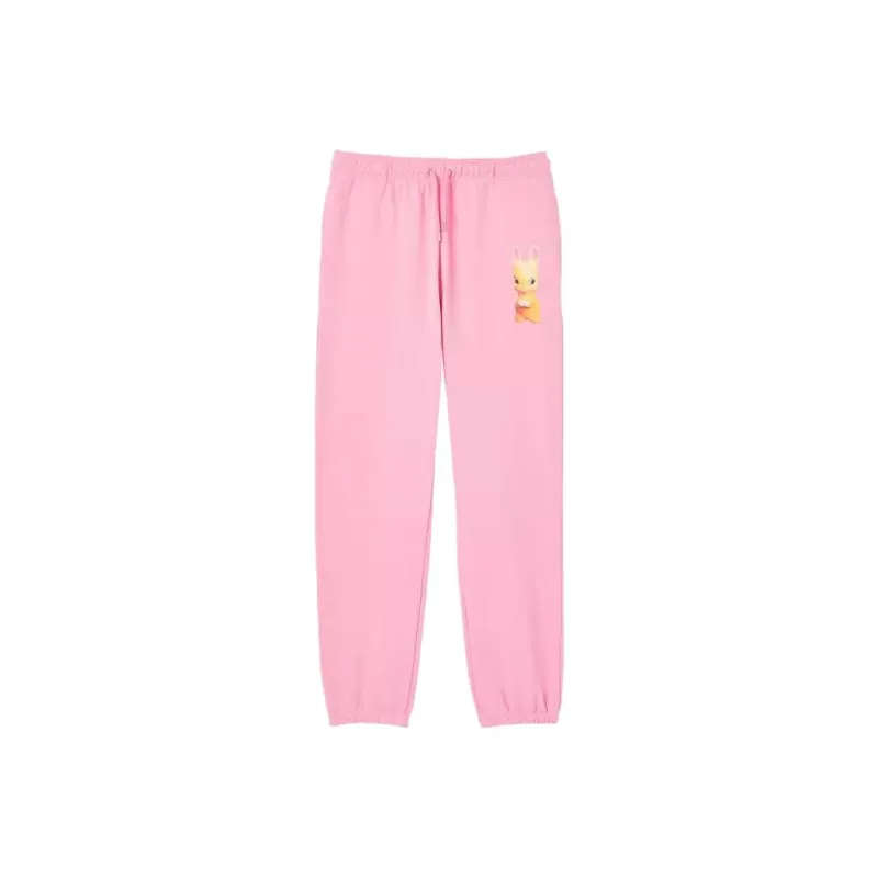 Sandro Knitted Sweatpants Unisex Pink-0