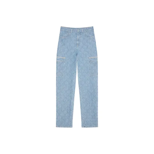Givenchy 4G Loose Fit Cargo Jeans