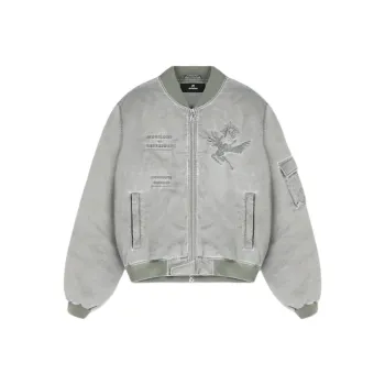 REPRESENT Icarus Flying Bomber Jackets Coats Men's Gray