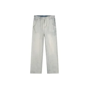 COMOWA Jeans Unisex Yellow Mud Slimming Vibe For Spring Summer Autumn And Winter