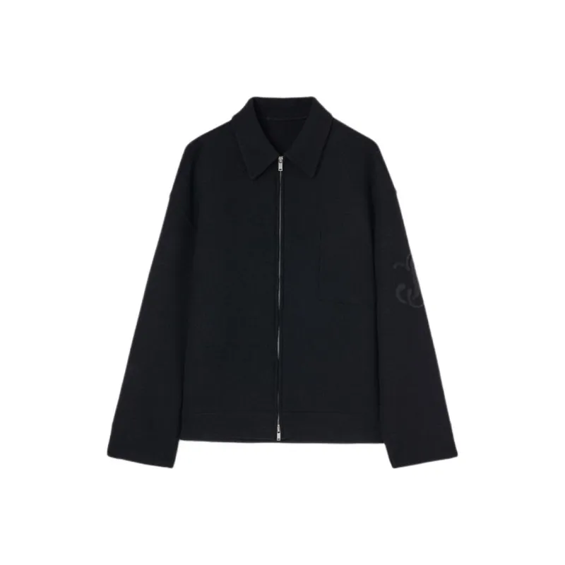 JIL SANDER + Relaxed Fit Zip Up Jacket-0