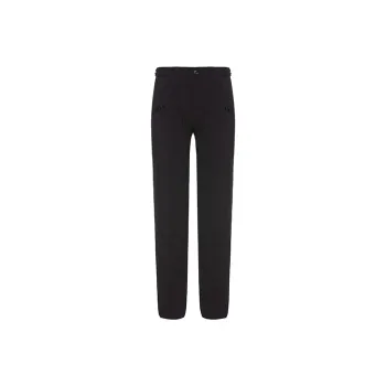 DAVID NAMAN Straight Casual Pants Men's Black