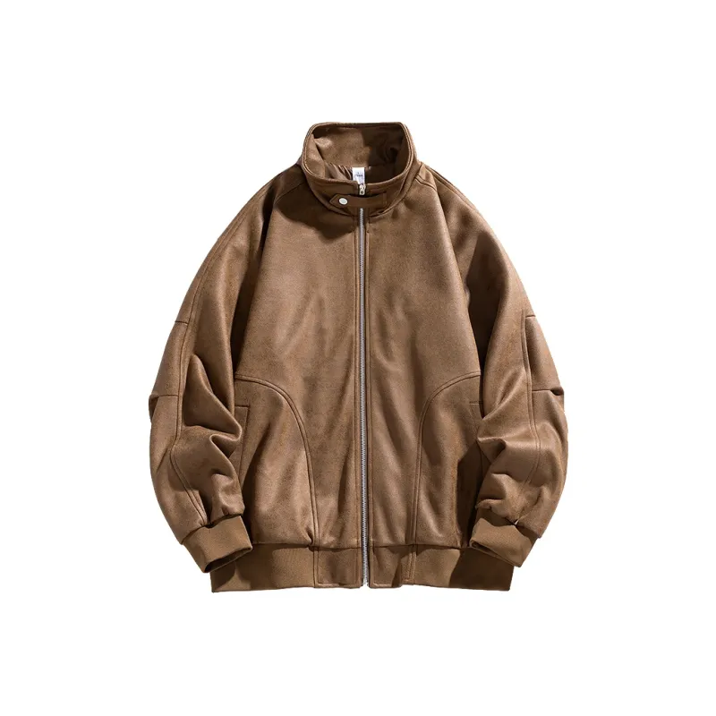 IGOI Jackets Coats Unisex Vintage Brown-0