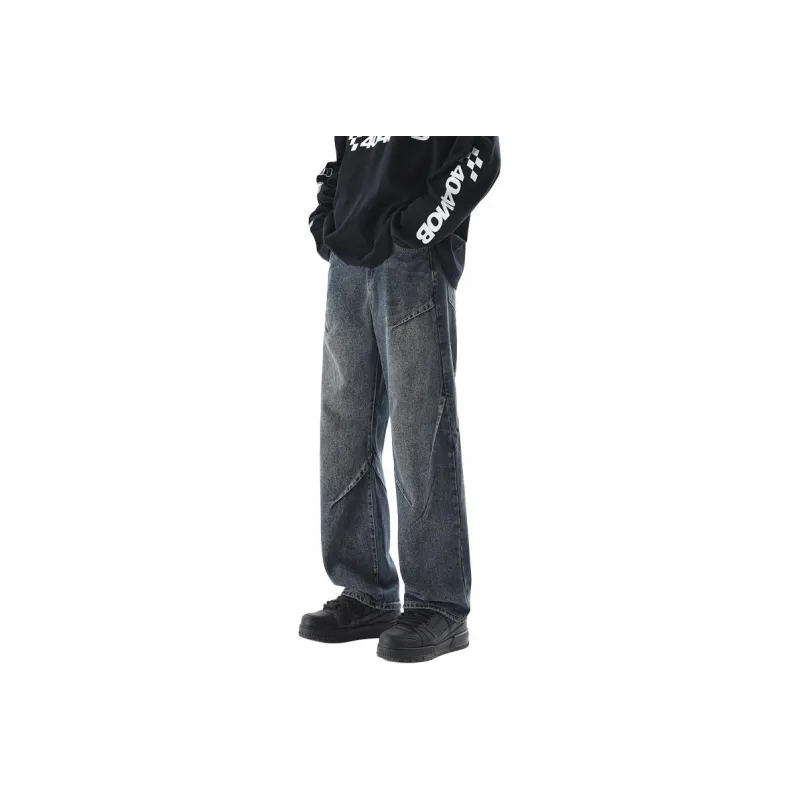 IJRJ Jeans Unisex Black Gray Color-7