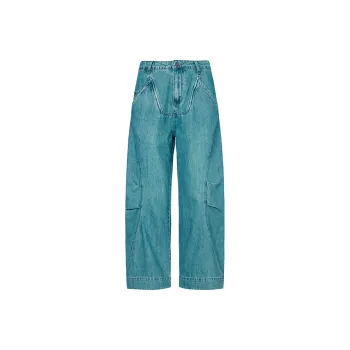 GTRG Jeans Unisex Turquoise