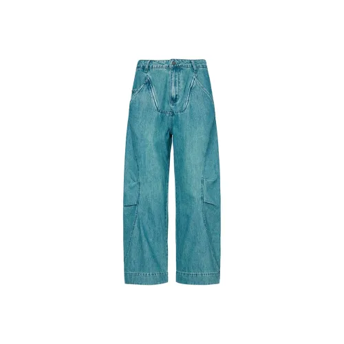 GTRG Jeans Unisex Turquoise
