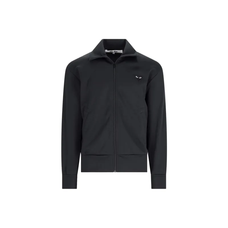 CDG Play Jackets Coats Unisex Black-0
