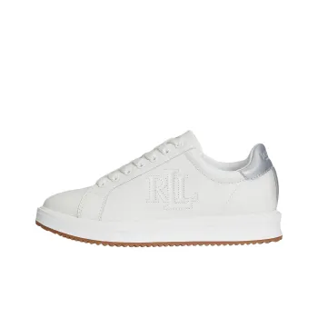 LAUREN RALPH LAUREN Ainsley Low Top Skateboard Shoes Women's White