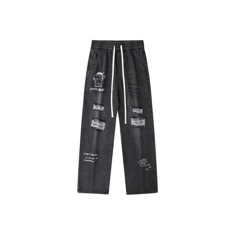 Crayon Shinchan Jeans Unisex-4