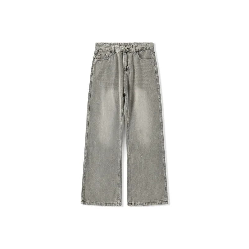 Michael Rock Jeans Unisex Gray-0