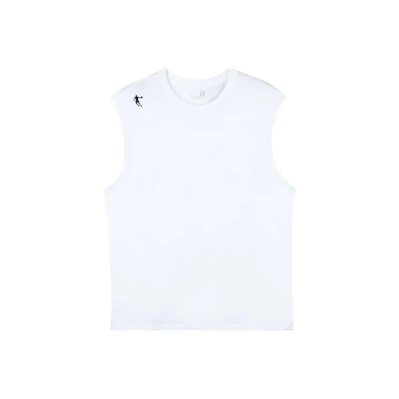 QIAODAN Men's Training Series Tank Top Men's Jordan White-0