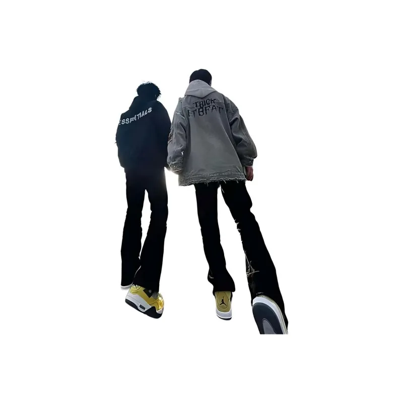 UNthemed Jeans Unisex Smoke Gray-0