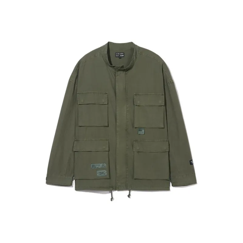 Izzue Jackets Coats Men's Army Green-0
