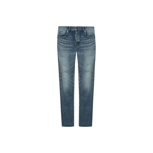 SAINT LAURENT Jeans Men Blue