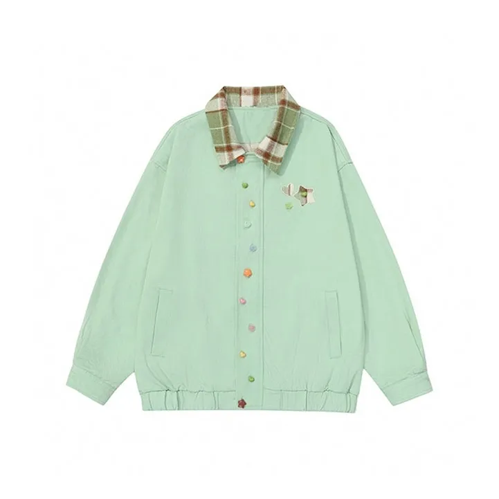 TESTUNG Jackets Coats Unisex Green-0
