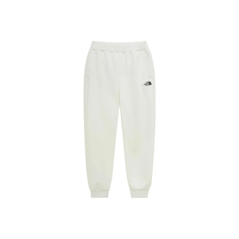 THE NORTH FACE Knitted Sweatpants Unisex Ivory White-0