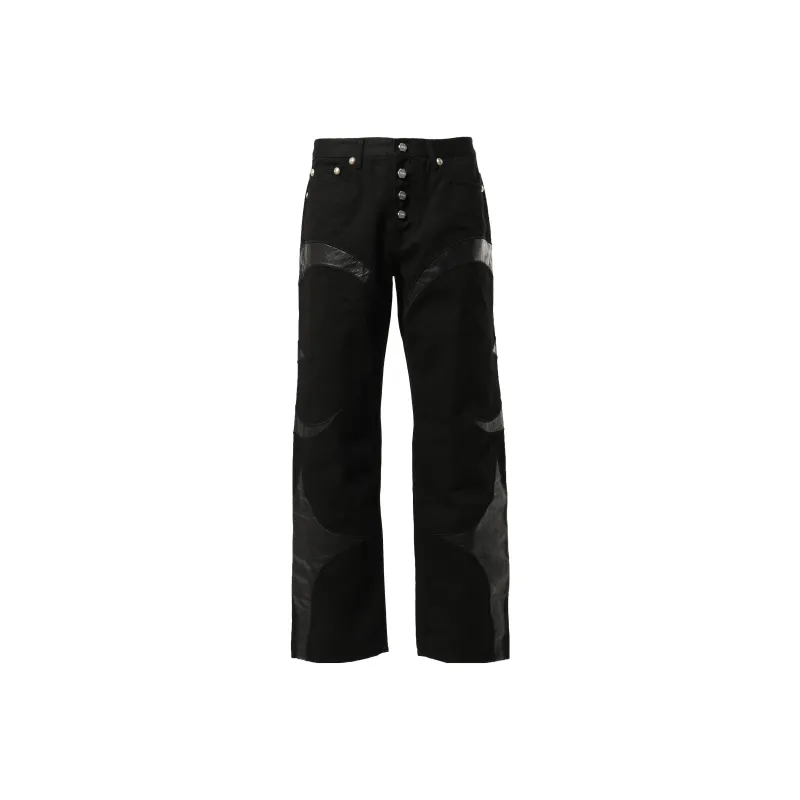 THUG CLUB Jeans Unisex Black-0