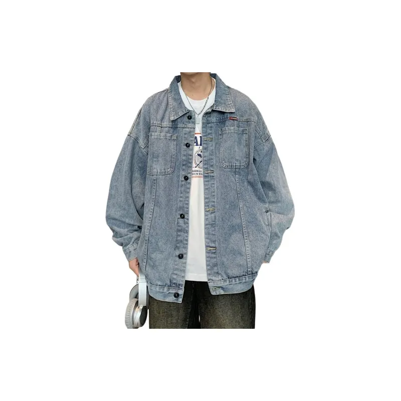 FASTFISH Denim Jackets Unisex-4