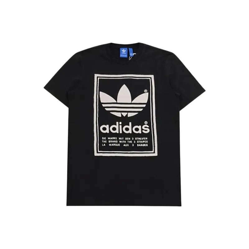 Adidas Originals T Shirts Men Black-0