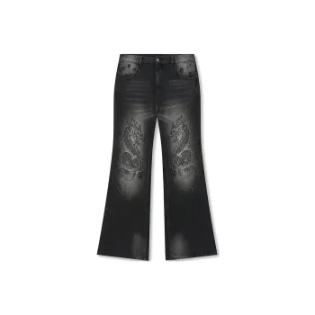 DICETINY Jeans Unisex Black
