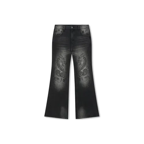 DICETINY Jeans Unisex Black
