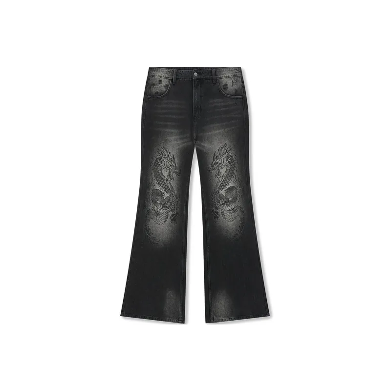 DICETINY Jeans Unisex Black-0