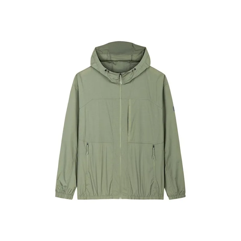 Anta Jackets Coats Men's Murky Olive Green-0