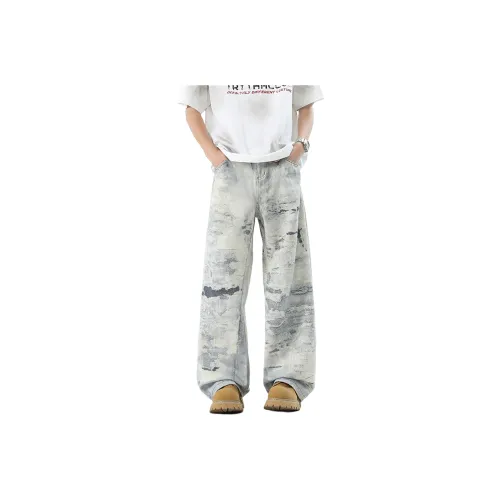 FA2LO Jeans Unisex Light Blue