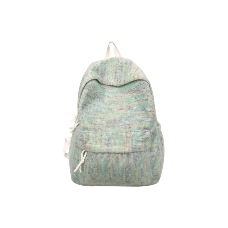 ZOGA Knitted Fabric With Nylon Backpack Women's Multicolor-3