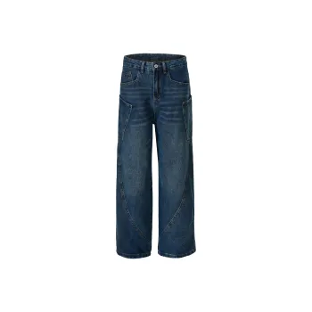 Ghost Mask Jeans Unisex Blue