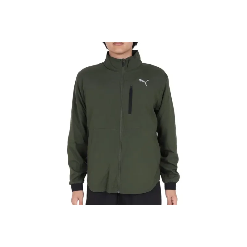PUMA Jackets & Coats Unisex Olive Green-0