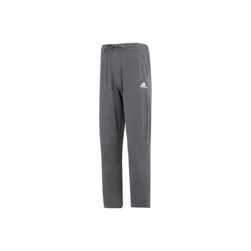 Adidas Knitted Sports Pants Men's Dark Gray
