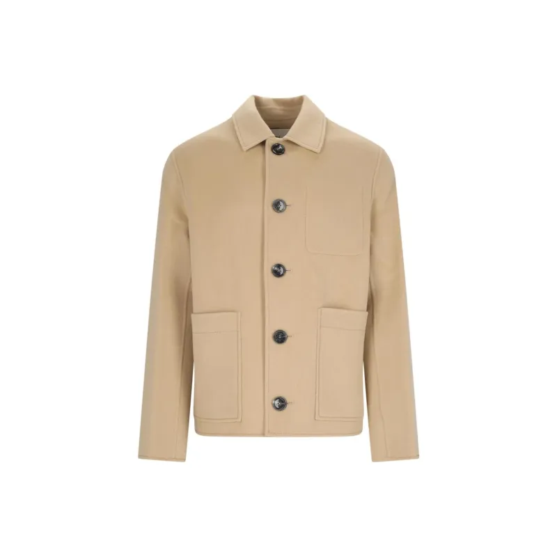 AMIPARIS Paris Chest Pocket Buttoned Jacket-0