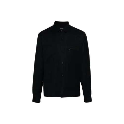 Ermenegildo Zegna Buttoned Long Sleeved Overshirt