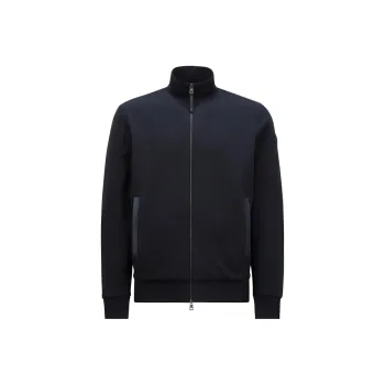 Moncler Suede trim Sweatshirt