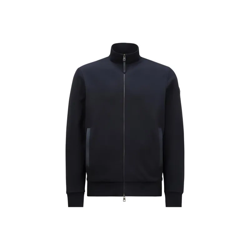 Moncler Suede trim Sweatshirt-0