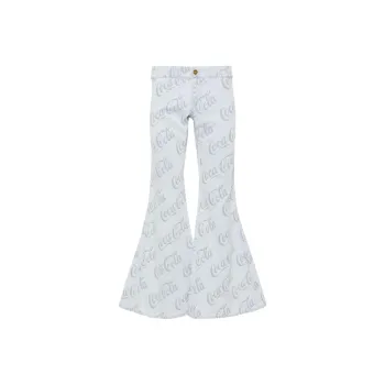 ERL X Coca Cola Jacquard Flared Jeans