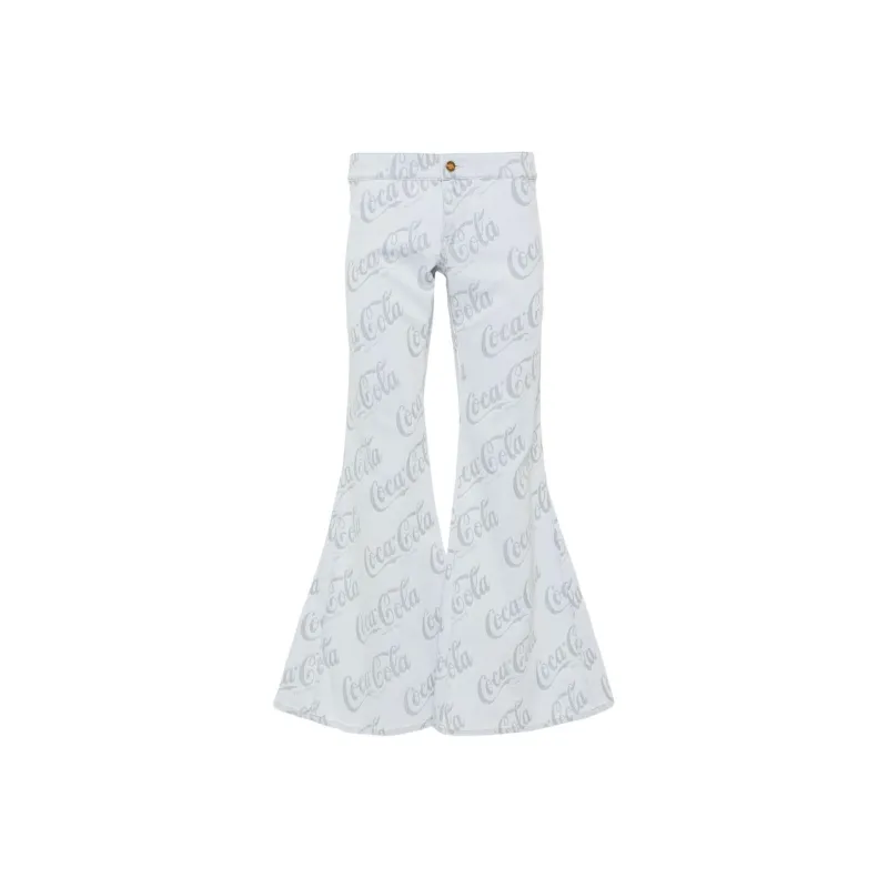 ERL X Coca Cola Jacquard Flared Jeans-0