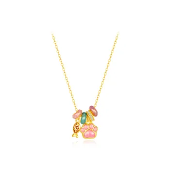 Hkgd S925 Silver Necklaces Unisex