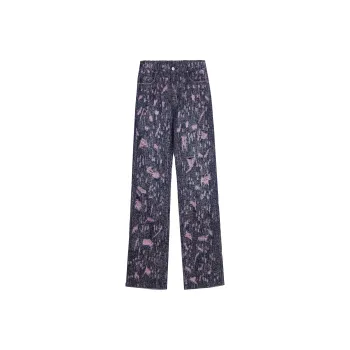 VANN VALRENCÉ Jeans Unisex Denim Purple