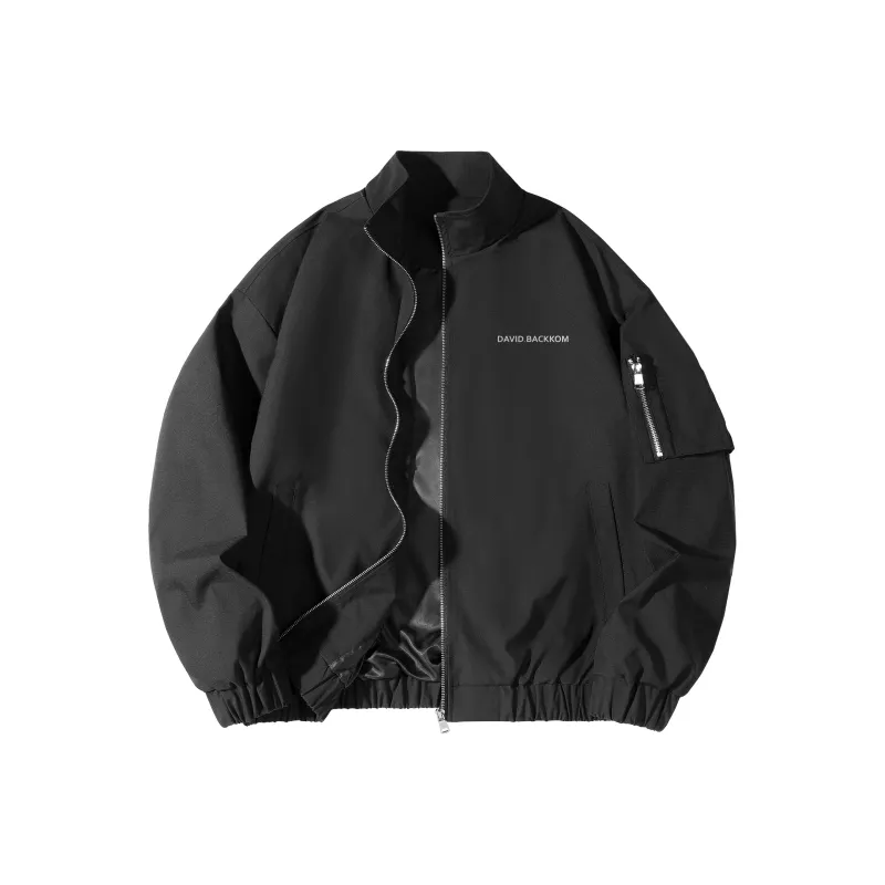 David Bakken Jackets Coats Unisex Black-0