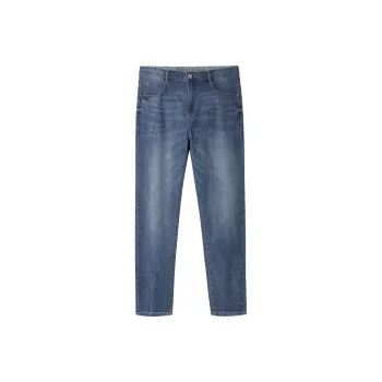 HLA Jeans Men Ice Oxygen Bar Blue Gray Black Denim Gradient Medium 43