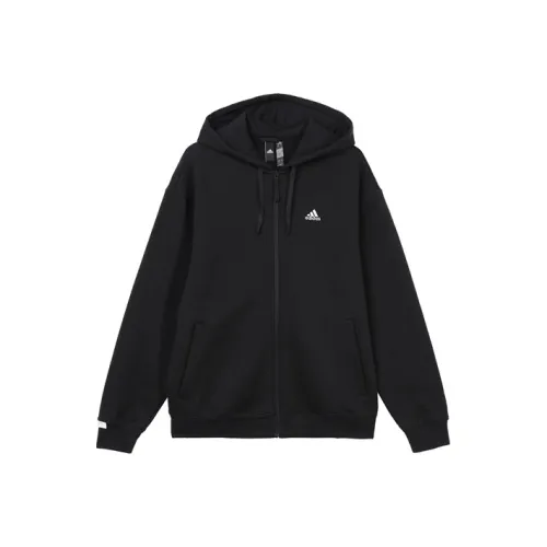 Adidas Jackets & Coats Unisex Black