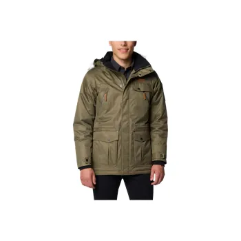 Columbia Omni-Heat Barlow Pass TurboDown Jacket Men's Stone Green