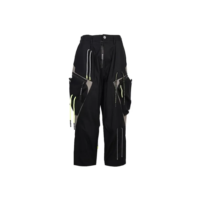 Mostly Heard Rarely Seen Multi Drawcord Cargo Pants-0