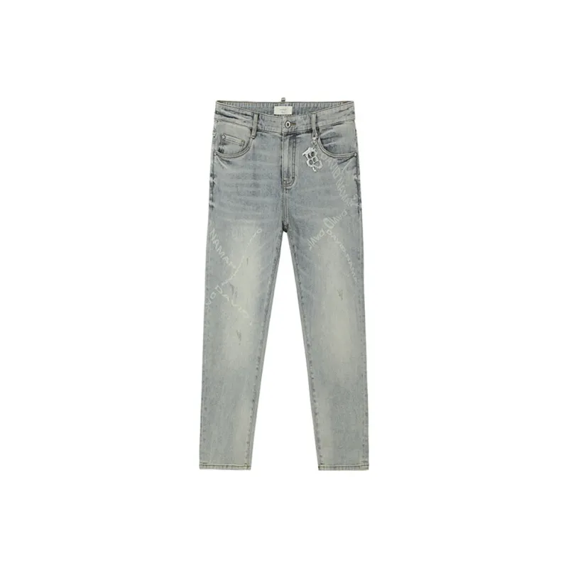 DAVID NAMAN Jeans Men's Denim Blue-0
