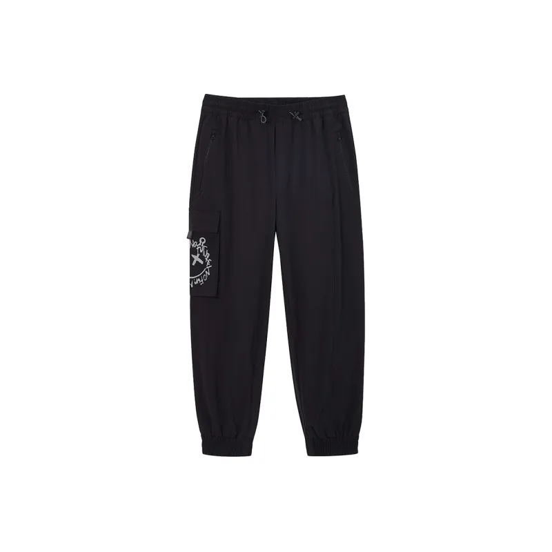 Fun Cargo Pants Casual Pants Men's Black-0