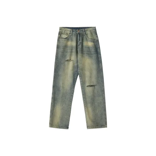 CASAMIA Jeans Unisex Vintage Blue