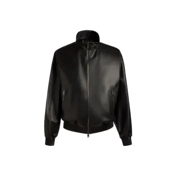 BALLY Adrien Brody Leather Jacket