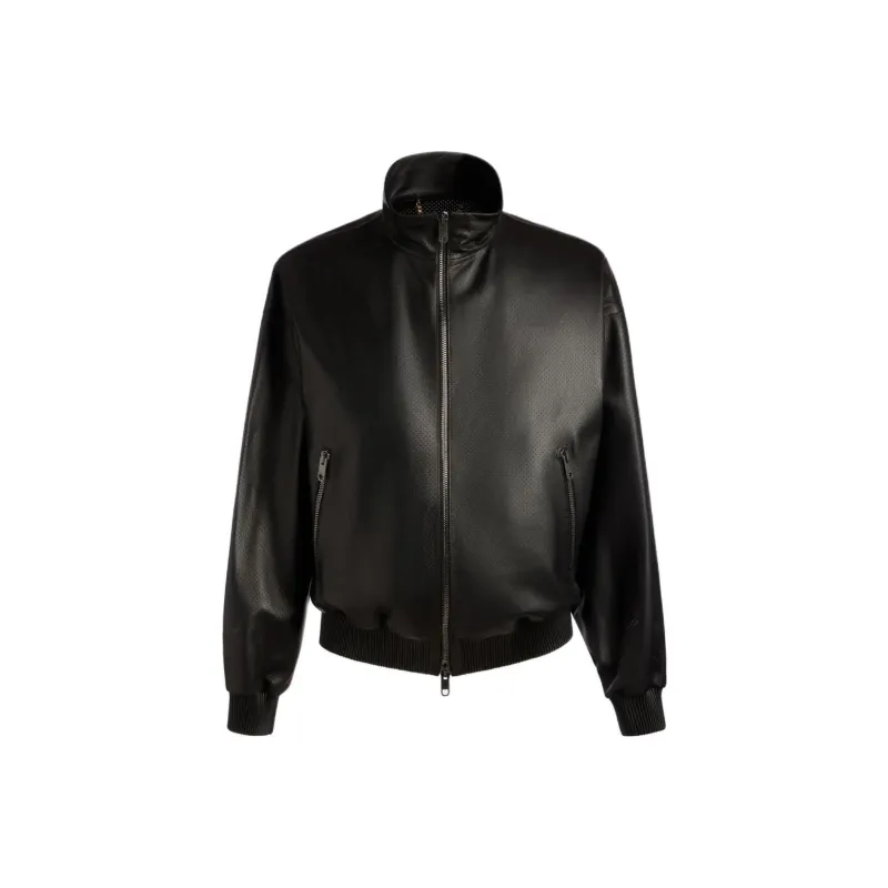 BALLY Adrien Brody Leather Jacket-0